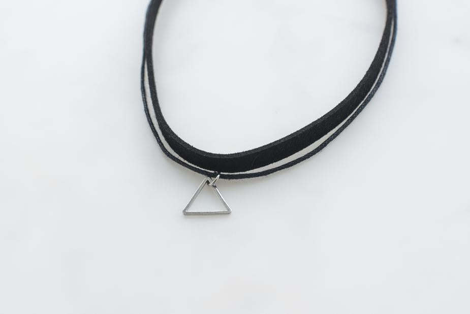 Choker with Triangle by dav store