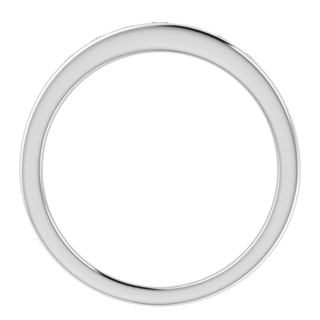 Lab Grown Diamond Seven Stone 14K White Gold Wedding Band