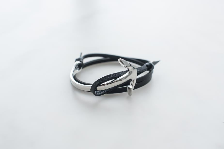 Anchor Bracelet Mens by dav stor