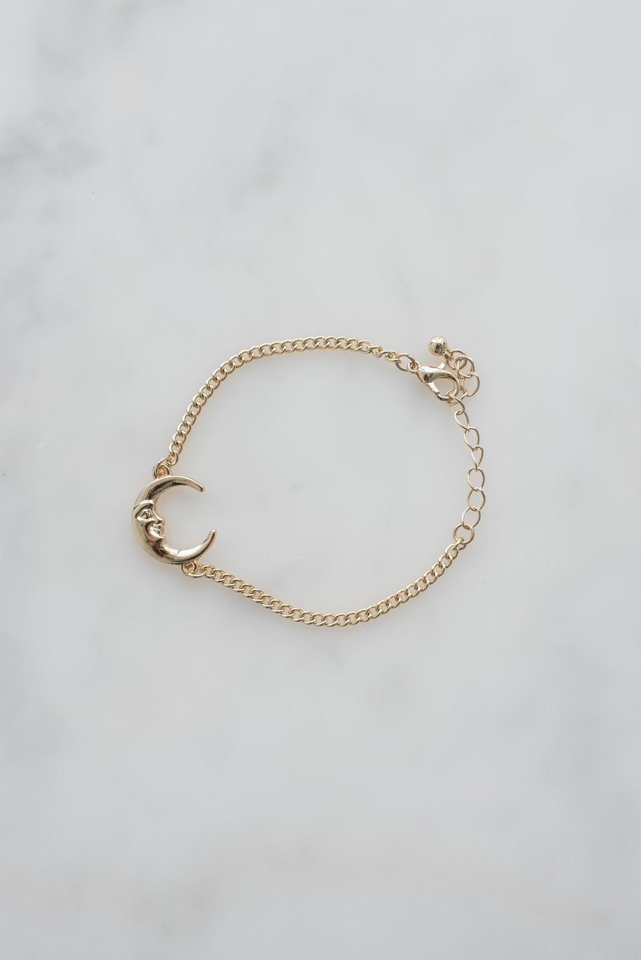 Moon Charm Bracelet by dav store