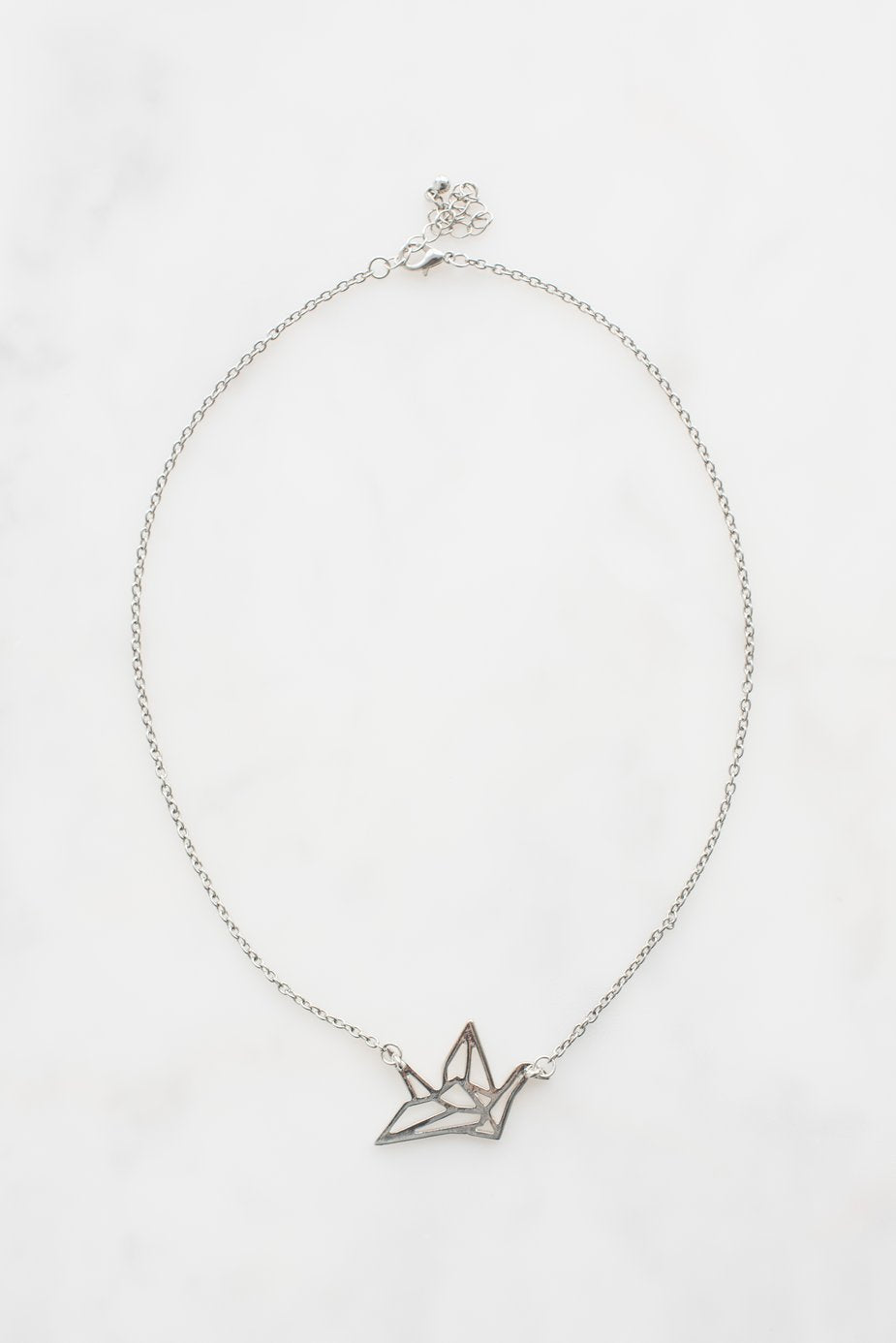 Origami Crane Necklace by dav store
